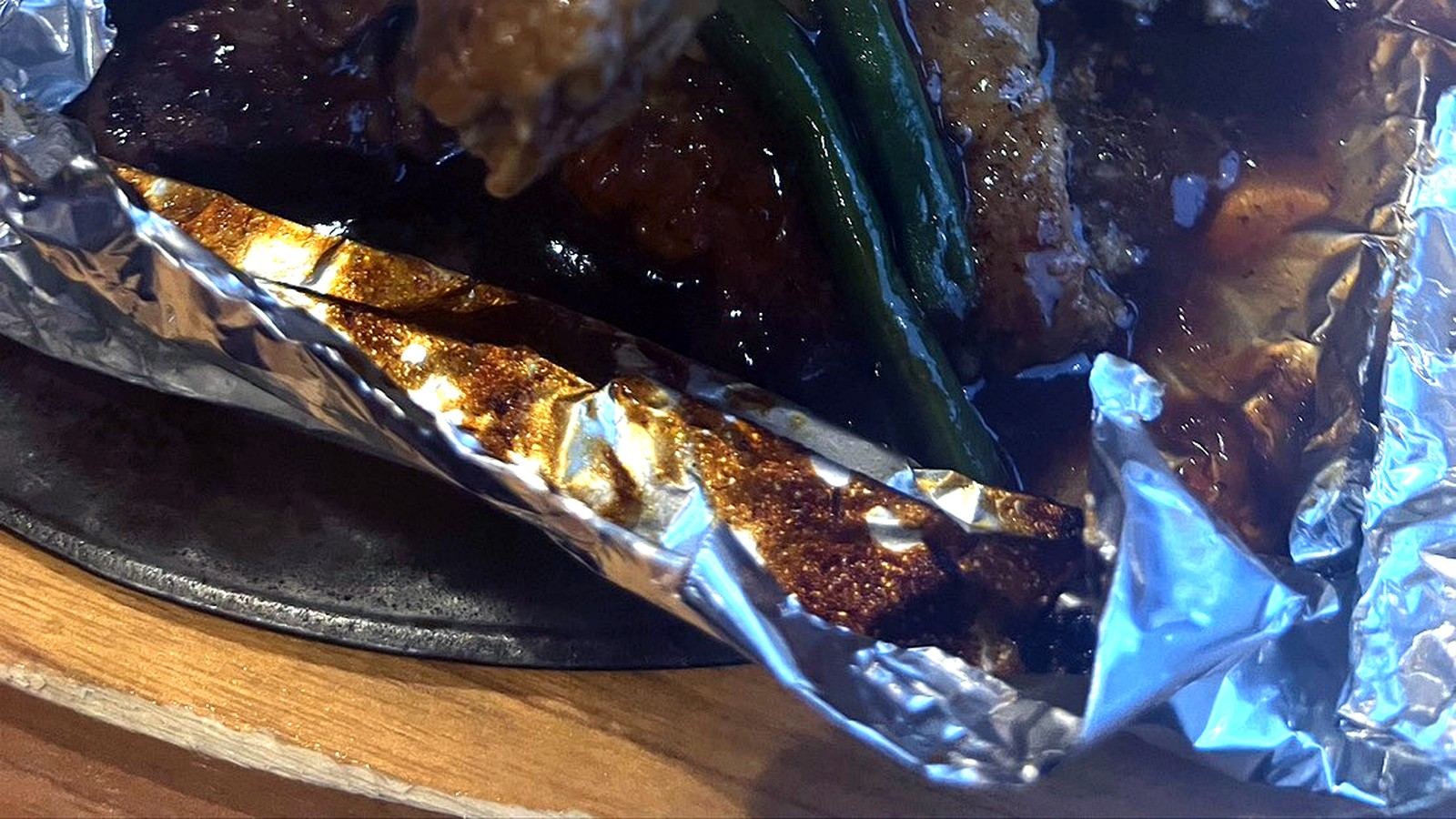 包み焼きハンバーグとライス