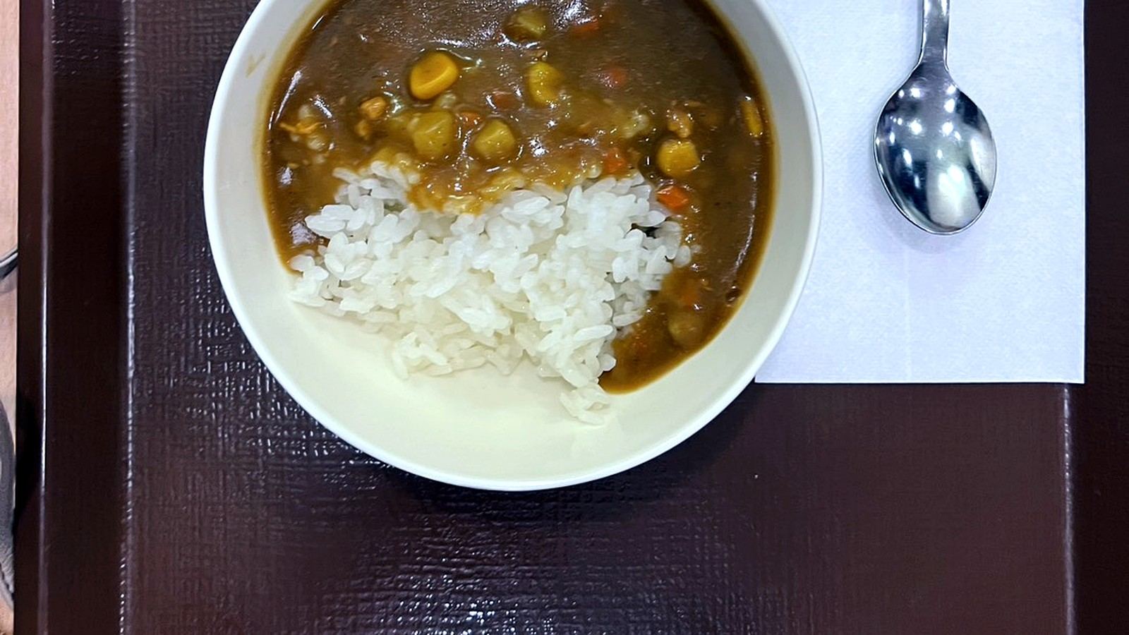 すき家のお子様カレーライス