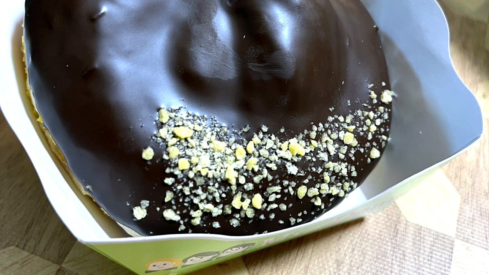ミスタードーナツのチョコレートドーナツ