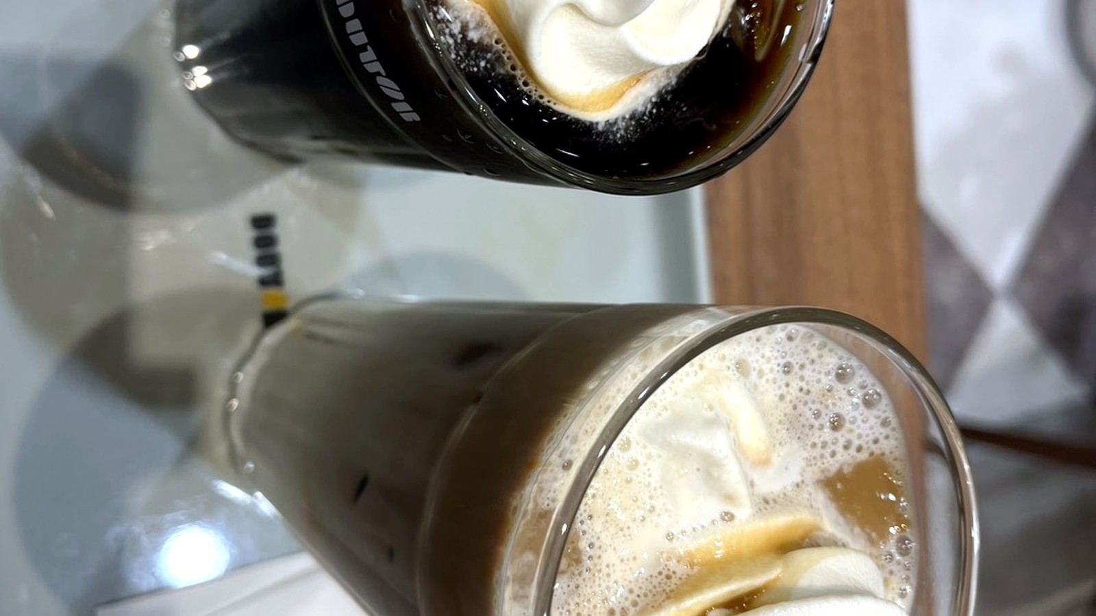 ドトールのコーヒーフロート2杯